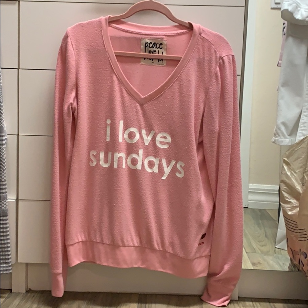 I Love Sundays sweatshirt